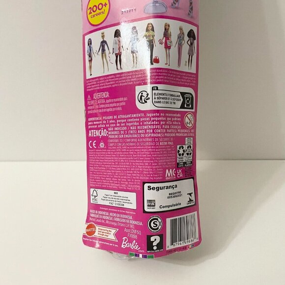 Barbie Careers Pop Star You Can Be Anything Doll Purple Hair Damaged Box - Picture 12 of 13